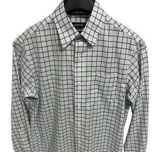 Orvis Classic Fit Men's Button Down Shirt Size Medium Long Sleeve Check